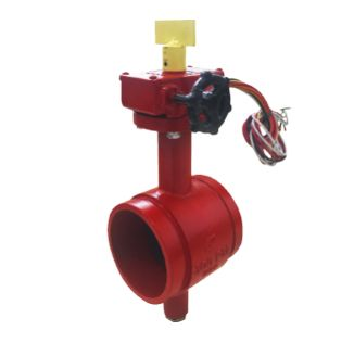 Grooved Indicating Butterfly Valve