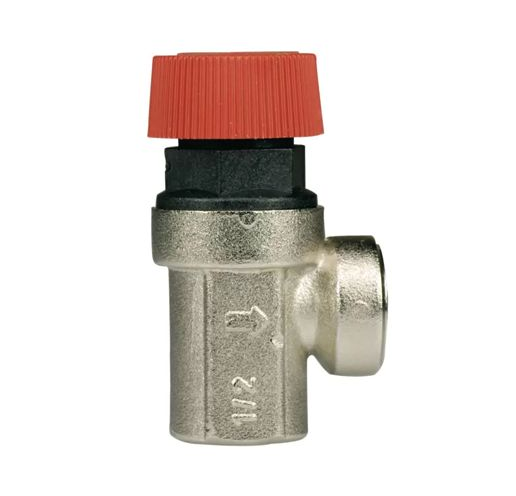 Brass Threaded Safety Relief Valve (Fixed Settings)