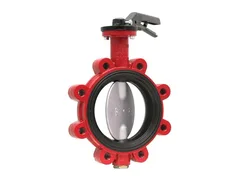 Lug Vulcanized Butterfly Valve (Stainless Steel Clapper, PN 16)