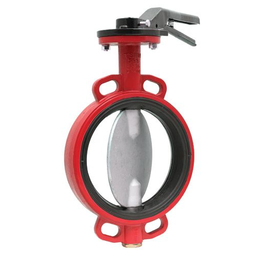 Wafer Vulcanized Butterfly Valve (Stainless Steel Clapper, PN 16)